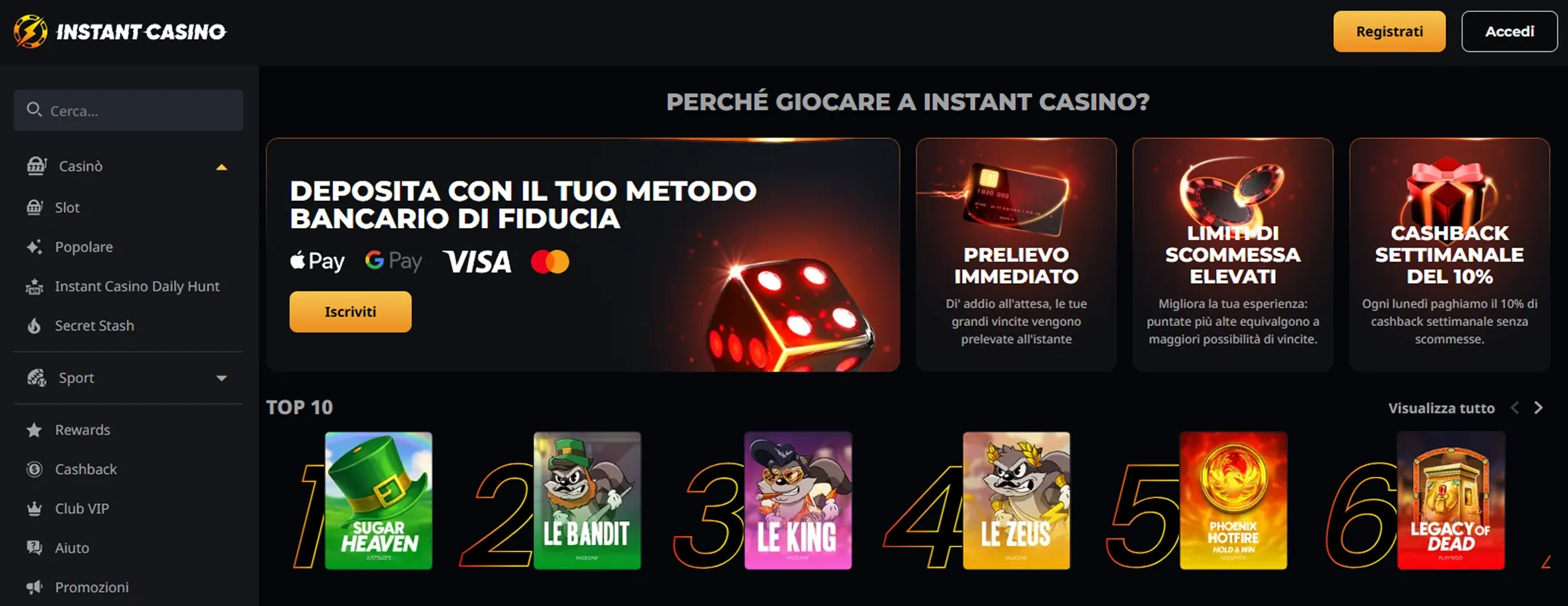 Instant Casino