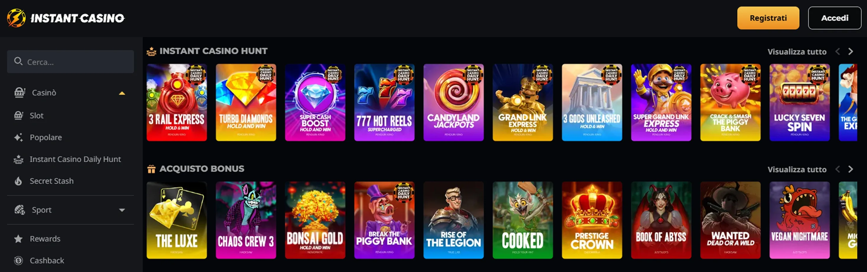 Instant Casino Instant Casino